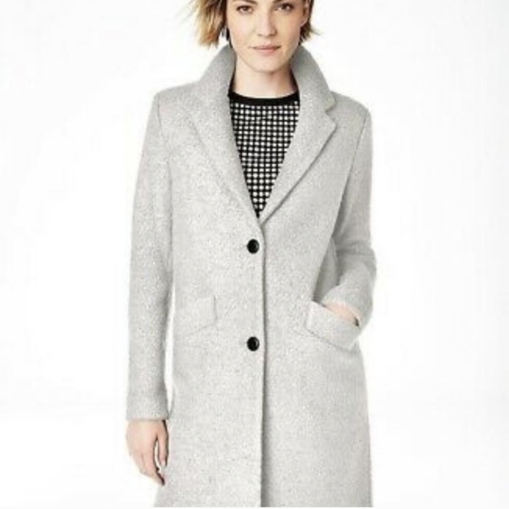 NWT Marc New York Wool Paige Coat size 8 Grey